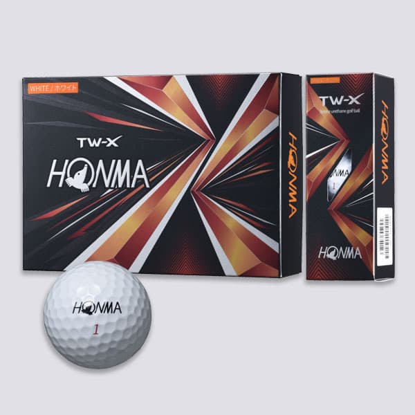 HONMA TW-X golf balls, white